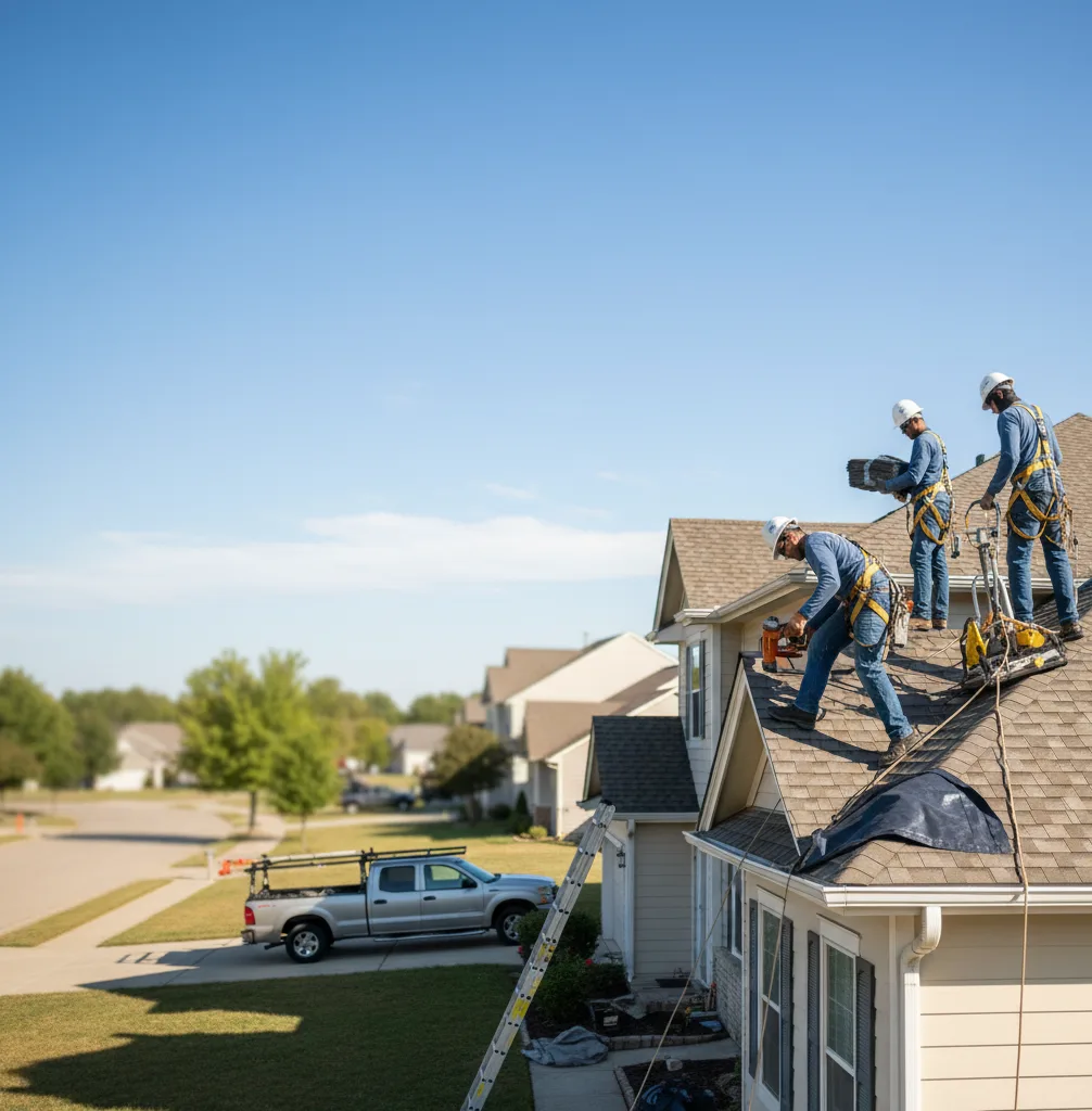 Commercial Roof Repair in Dale, TX